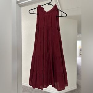 Small red wine dress, never worn.